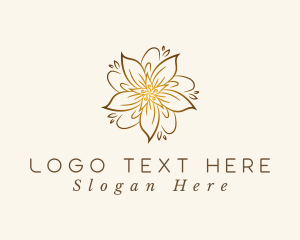 Luxurious - Sakura Luxury Flower logo design