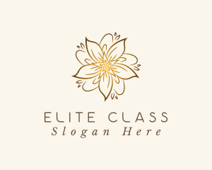 Sakura Luxury Flower logo design