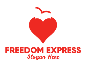 Free - Bird Heart Dating logo design
