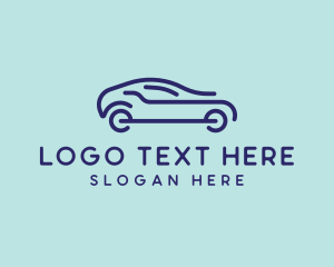 Line - Simple Auto Repair logo design