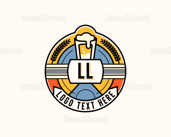 Brewery Beer Liquor Logo