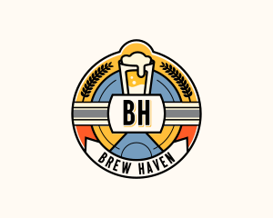 Brewery Beer Liquor logo design