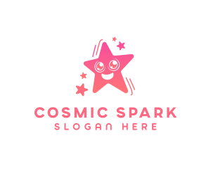 Cosmic Astral Star logo design