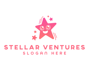 Cosmic Astral Star logo design