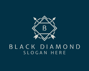 Arrow Marketing Diamond logo design