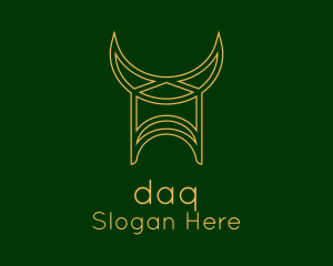 Medieval Viking Horns Logo