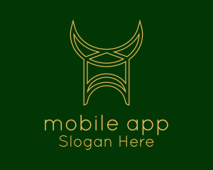 Medieval Viking Horns Logo