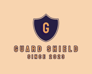 Defend - Varsity Shield Sports College logo design