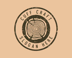 Rustic Wood Craft logo design