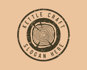 Rustic Wood Craft logo design