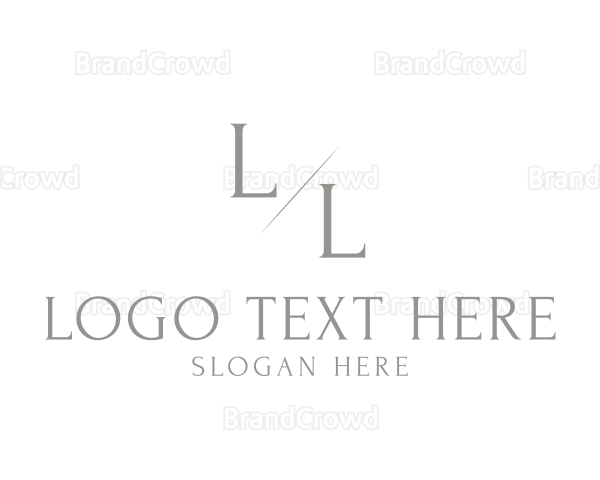 Stylish Generic Sign Logo