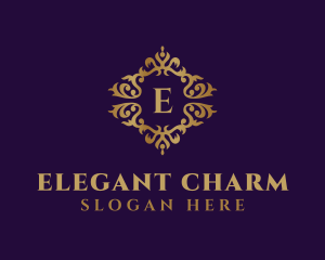 Decorative Elegant Ornament logo design