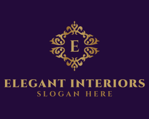 Decorative Elegant Ornament logo design