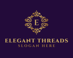 Decorative Elegant Ornament logo design