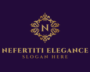 Decorative Elegant Ornament logo design