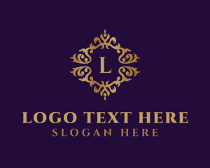 Decorative Elegant Ornament Logo