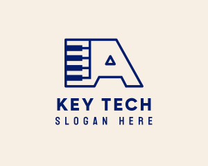 Keyboard - Piano Keys Keyboard logo design