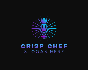 Chef Studio Podcast  logo design