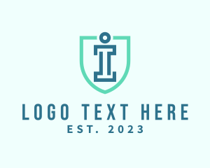 Telco - Tech Startup Letter I logo design