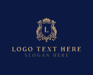 Monarch - Elegant Regal Shield logo design