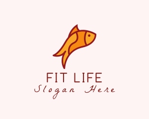 Fish Pescatarian Fishing Logo