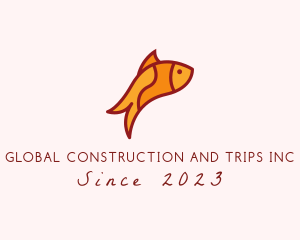 Nature Conservation - Fish Pescatarian Fishing logo design