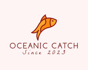 Fish - Fish Pescatarian Fishing logo design