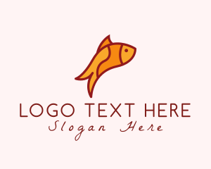 Fish Pescatarian Fishing Logo