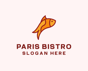 Fish Pescatarian Fishing logo design