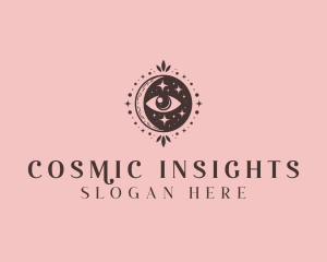 Mystic Astrological Eye logo design