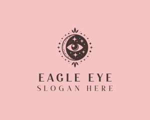 Mystic Astrological Eye logo design