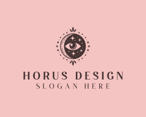 Horus - Mystic Astrological Eye logo design