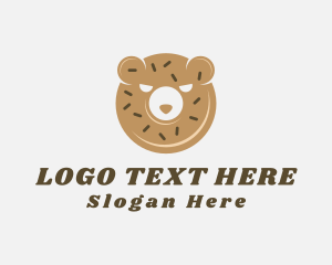 Pastry - Donut Bear Pastry logo design