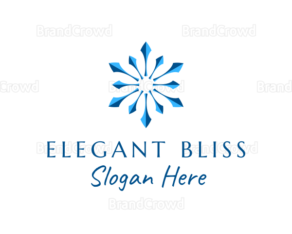 Snowflake Business Pattern Logo