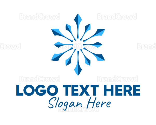 Snowflake Business Pattern Logo