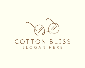 Brown Minimalist Eyeglass logo design