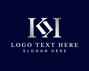 Luxury Hotel Lifestyle Letter KK logo design