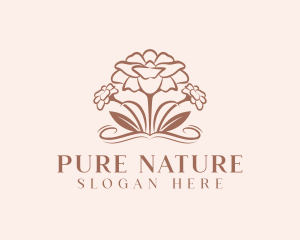 Natural Floristry Business Logo