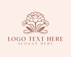 Bloom - Natural Floristry Business logo design