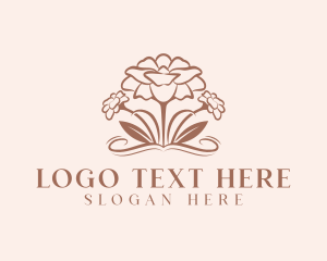 Natural Floristry Business Logo