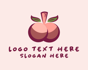 Sexy - Sexy Cherry Breast logo design