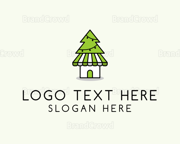 Christmas Souvenir Shop Logo