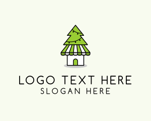 Winter - Christmas Souvenir Shop logo design