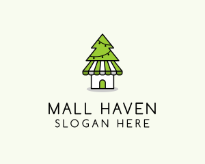 Christmas Souvenir Shop logo design