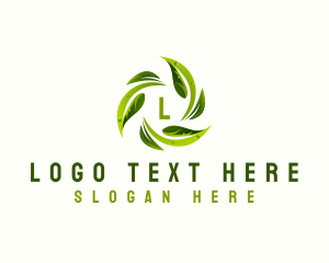 Eco Leaf Nature Logo