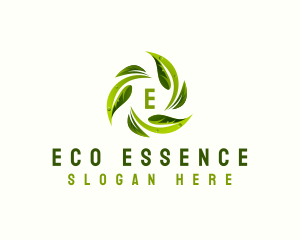 Eco Leaf Nature logo design