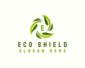 Eco Leaf Nature logo design