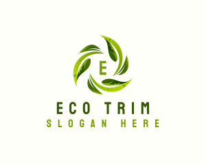 Eco Leaf Nature logo design