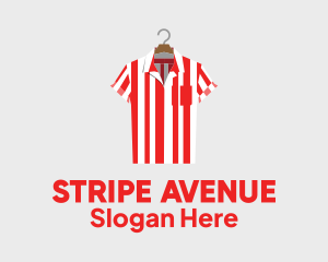 Striped - Striped Polo Shirt logo design