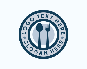 Cookbook - Restaurant Kitchen Utensils logo design